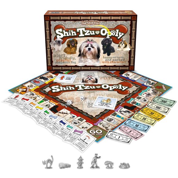 3/$55❤️new sealed🐾🐕Shih Tzu-Opoly🐕🐾Dog-Themed Family Board Game🐾🐕 - Picture 2 of 10